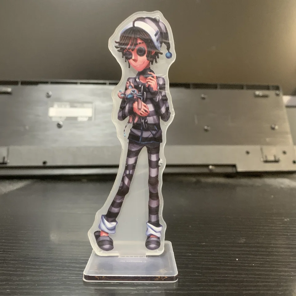 15 cm Anime Identita ⅴ Postava biely strážca a čierny strážca akrylové stojany Joseph Desaulniers Character Model Model Desktop Hračky