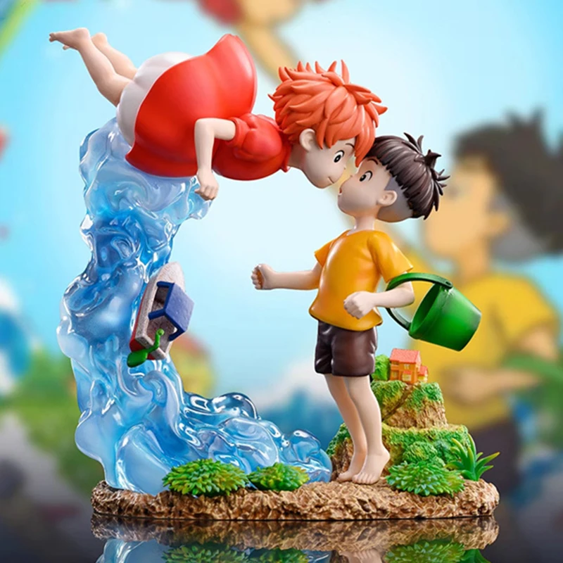 15 cm karikatúra anime akčná figúrka Ponyo Sousky Seagal PVC GK Action Action Figures Model Zbierka figurínových hračiek pre bábiky pre deti darček