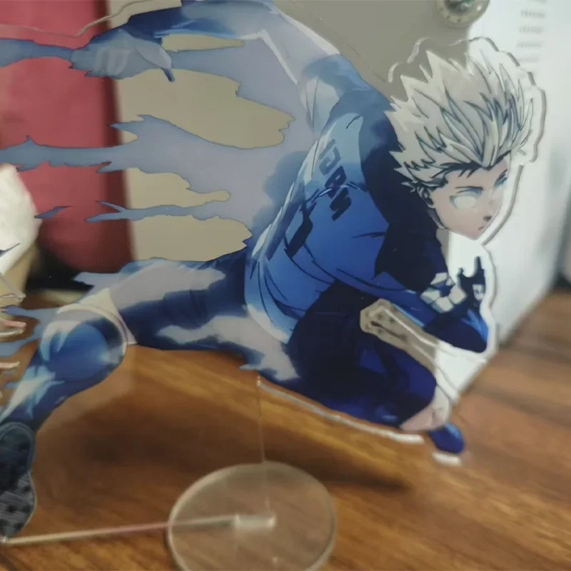 15 cm modrý model Anime Periférny Isagi Chigiri Bachira Nagi Karasu akrylová stojanová stola Ozdobiť Anime Collection