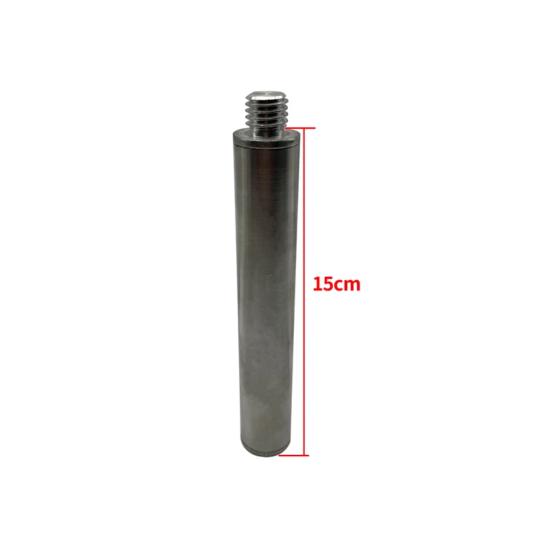 15 cm predlžovacia tyč strieborná farba Prism GPS Rozšírte prieskum pólu 5/8x11 vlákno