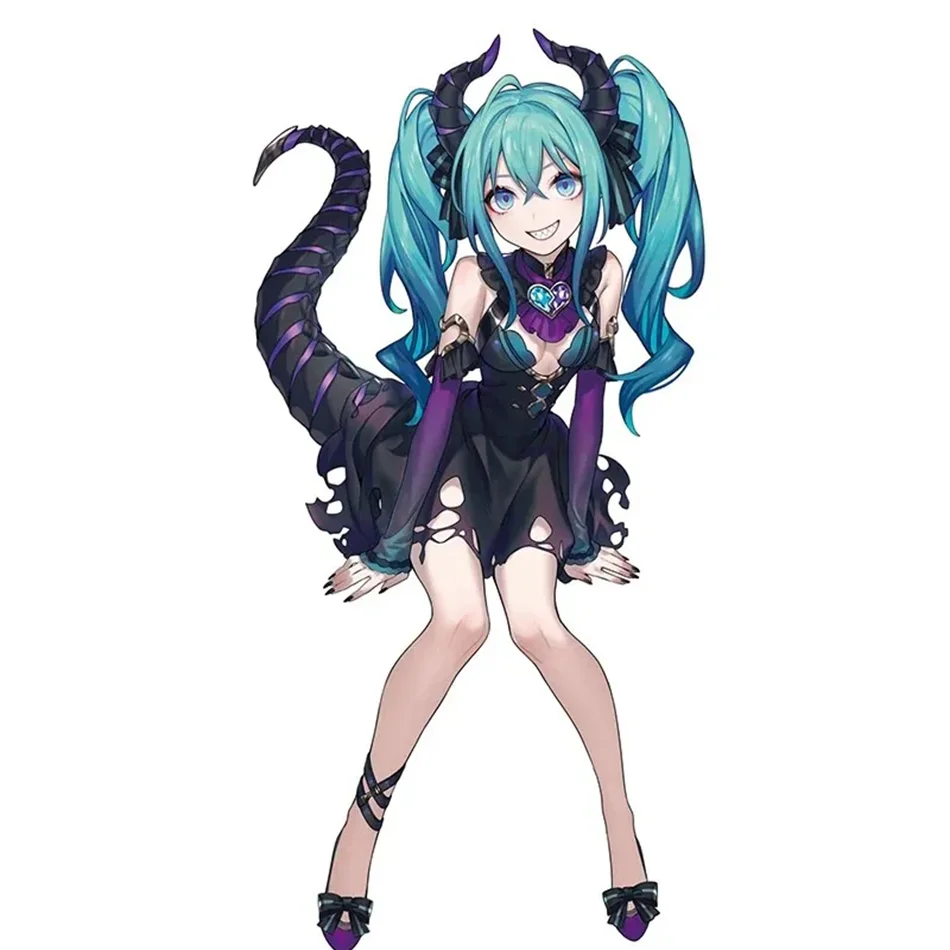 15 cm roztomilý miku drak Maid Anime Action figure Girl Little Devil Sediaci rezancový zátk