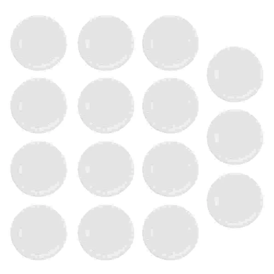 15 ks tvárou spievku pre make -up okrúhle prášok Puff Small Pad Girl Pure Cotton Woman