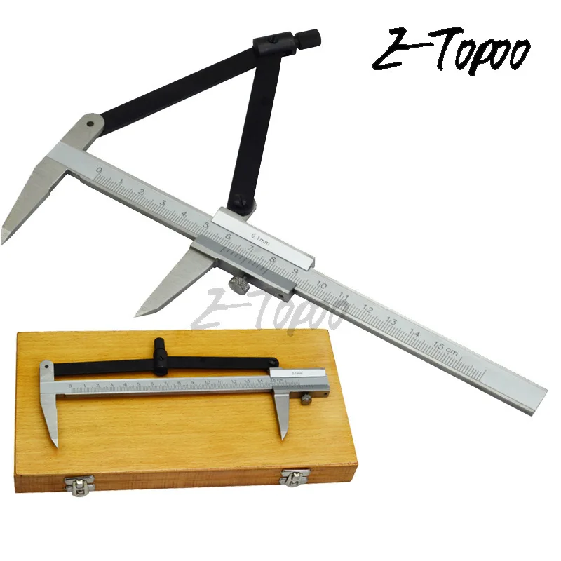 150/200/250/300 mm označovanie Vernier Caliper s blokovacím skrutkovačom Čistenie strmeňa Vernier s zliatinou oceľ scriber