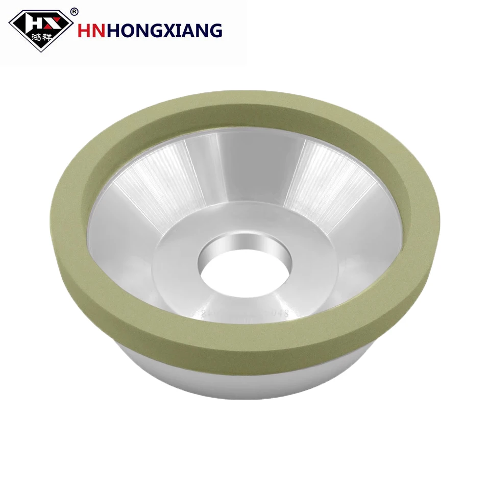 150 mm Vitrifikovaný zväzok Diamond Diamond Brinding Wheel Typ misky PCD PCBN Tool Tungsten Steel Diamond Nôž
