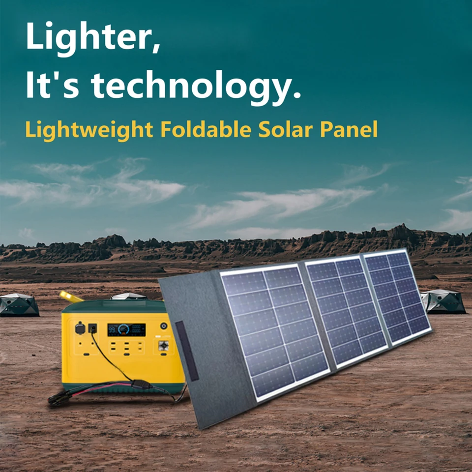 150 W 29,7 V ľahký skladací solárny panel