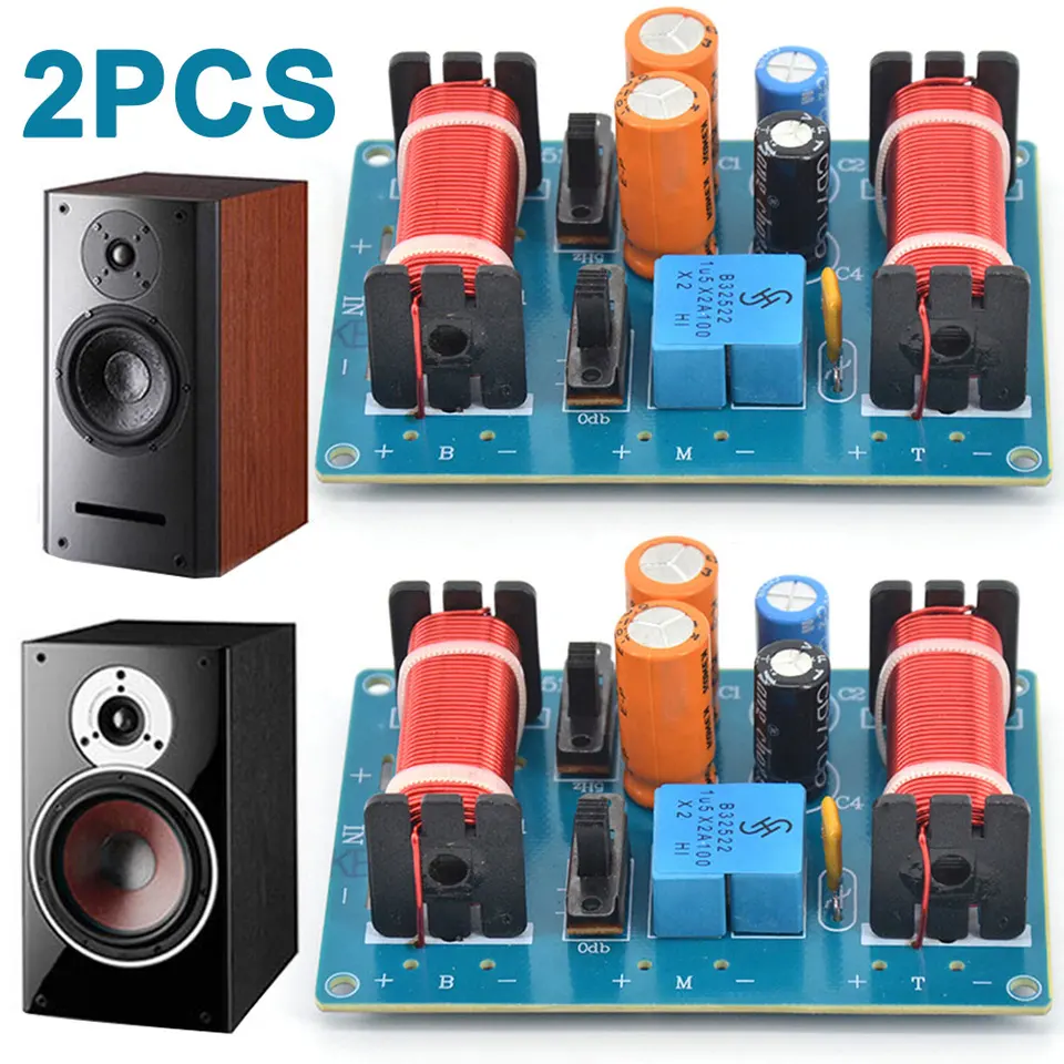 150 W crossover pre reproduktor 3 spôsoby výšky stredného deliaceho basového filtra frekvencie