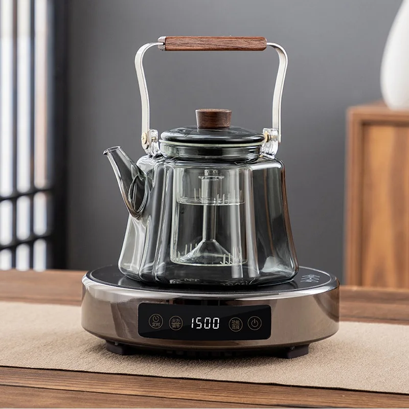 1500 W elektrický keramický sporák Tea Kachle Elektrické horúce doskové ohrievače kachle na vykurovanie pec mini prenosný čajový výrobca vodný kotol 220V
