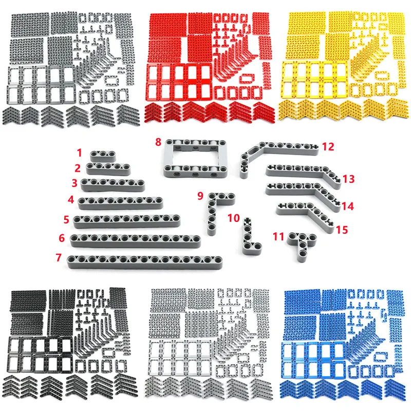 150ks 400ks stavebné bloky MOC Technické náhradné diely Model tehly automobily Tank Vozidlá Guns