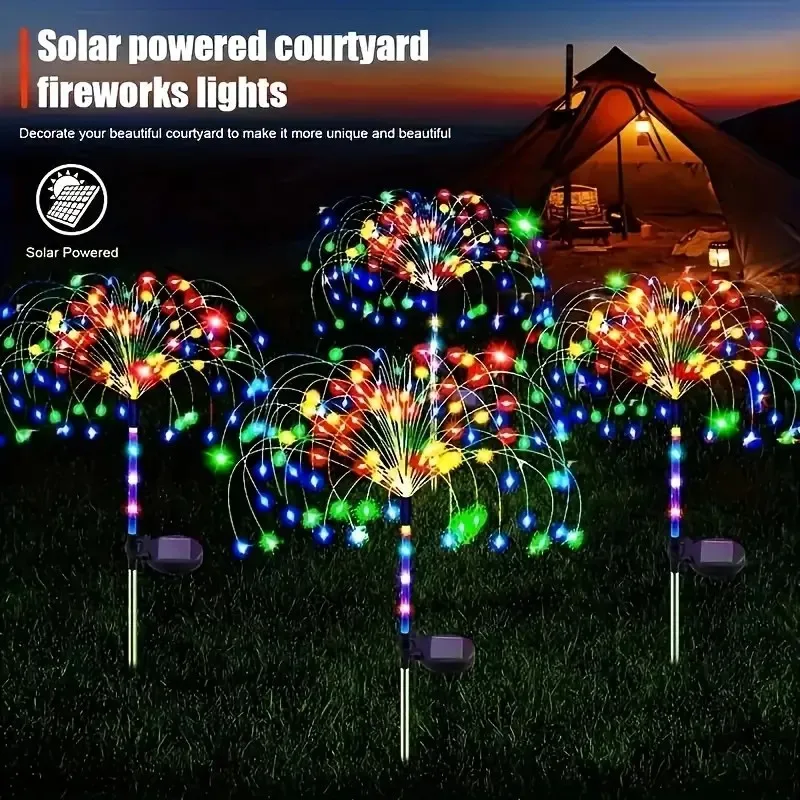 150led/PCS Solar -poháňané pútavé svetlá púzdracie