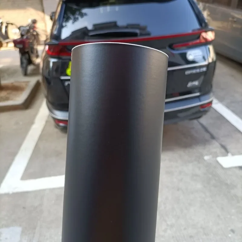 152*50 cm matný čierny vinylový film Obal fóliu fólie na nálepku vozidla obal
