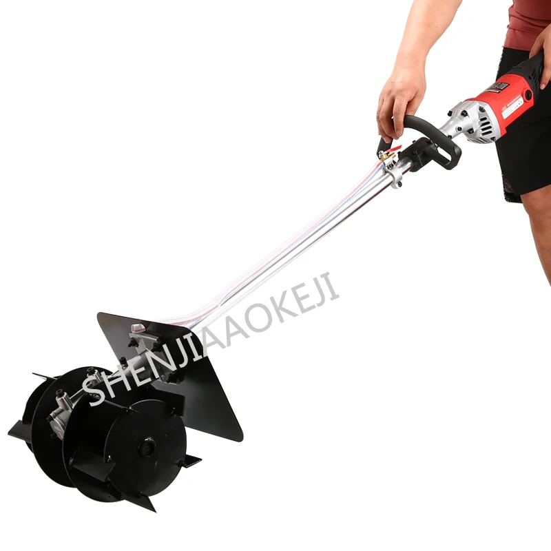1580 W Multifunkčný mixér Domov Construction Cement Elektrický mixér ručný kŕmny kŕmny Maltárový betónový mixér 600-3000R/min 1pc