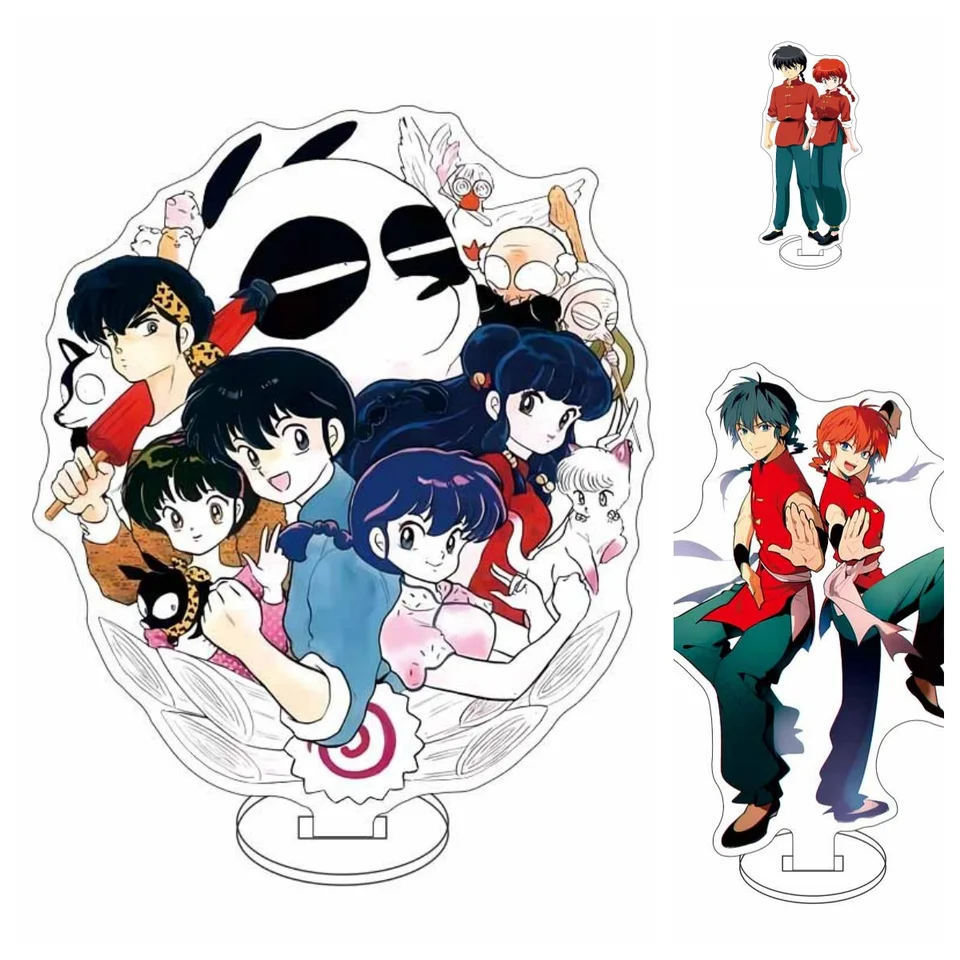 15cm 2024 Nový anime Ranma 1/2 akrylového modelu Cosplay Charm Charact Ozdob Ornament Accesorios Goods Collection Gifts