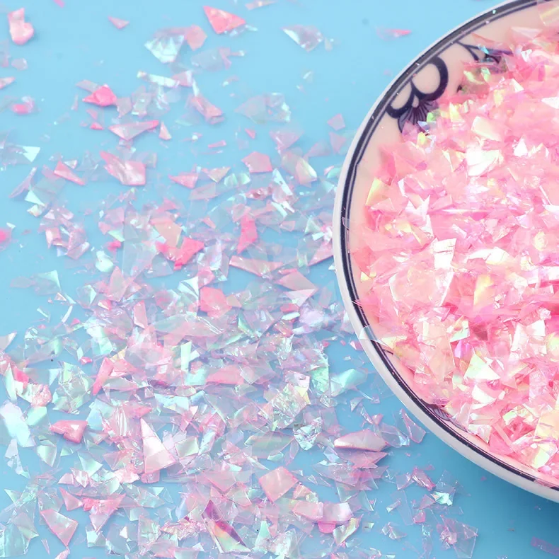 15g/balenie Girl Boy Iridescent Confetti Svietiace na svadobnú bábätko narodeniny Mermaid Party Table Table Stôl rozptyl DIY DECOND