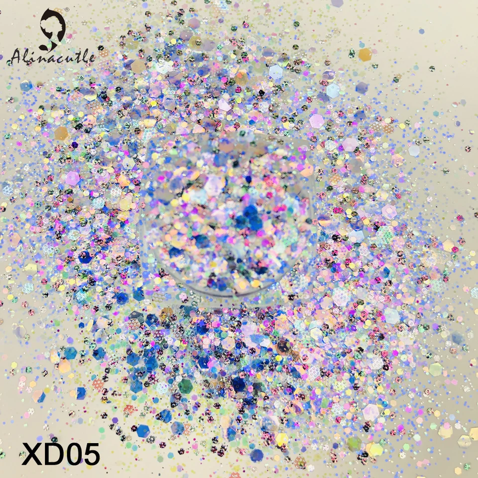 15g/jar zmiešané farebné diamantové flitre v zmiešaných veľkostiach pre nechty umenie ručne vyrábané remeselné doplnky Scrapbook Shakes DIY Flitre