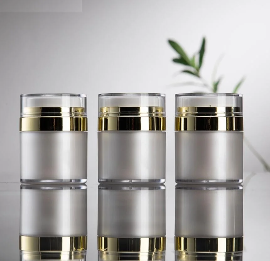 15G30G50G Airless Jar hrniec Hrot Hotel vlhkosť sérové ​​krémové krémové krémové krémové pleťové krémové krémové krémové krémové krémové krémy Toner Toner starostlivosť o pleť Kozmetické balenie