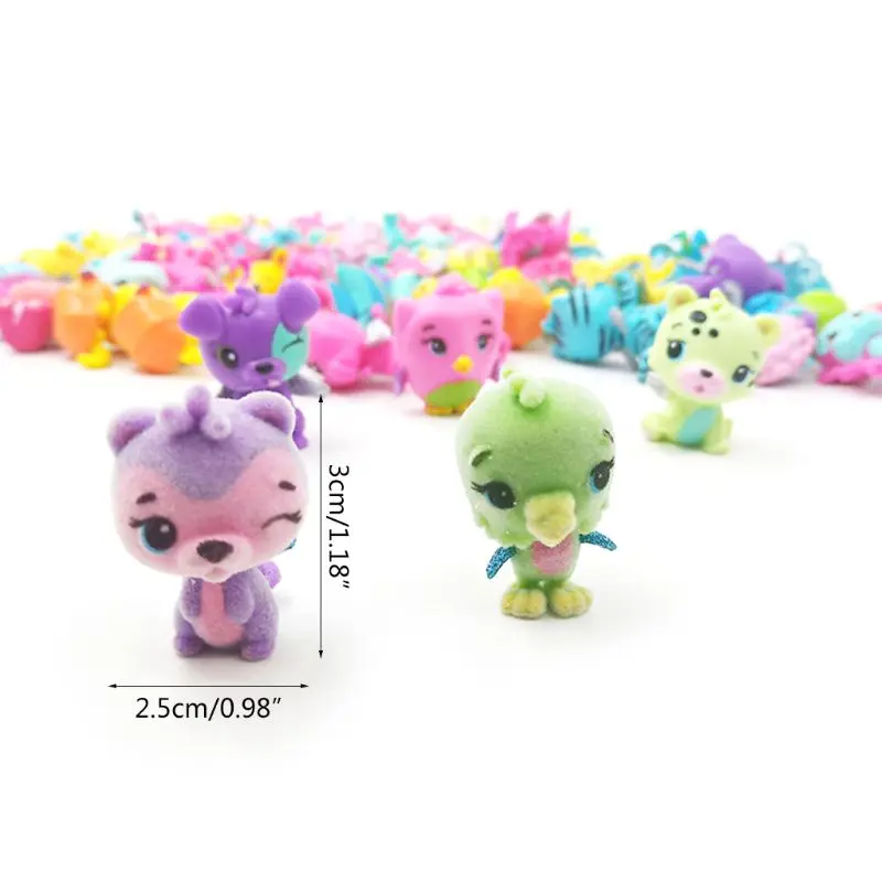 15ks Pet Shop Small Mini Animals Old Figures Model Zbierka Krajina BX0D