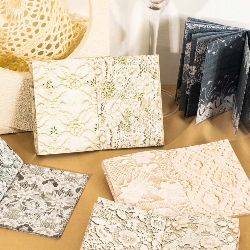 15ks retro kreatívny materiál papier papier čipky hraničný listový materiál pohyb hnutia album Ozdobné ruky účet DIY Materiály denník denník denník denník