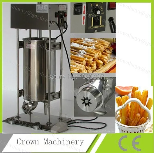 15L Elektrický výrobca churro na predaj v občerstvení strojov churros