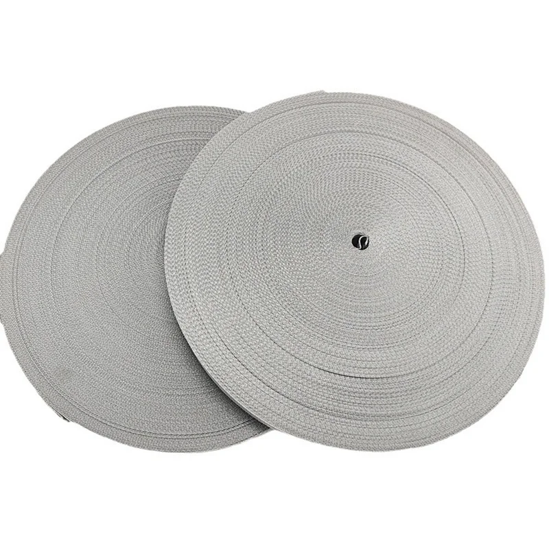 15m/šarža ultra vysoká molekulová hmotnosť polyetylén UHMWPE Webbing Anti Cutting BEZPEČNOSTI ZADARMO BEZPEČNOSTI SA ZAHRÁNA (25 mm*1 mm)