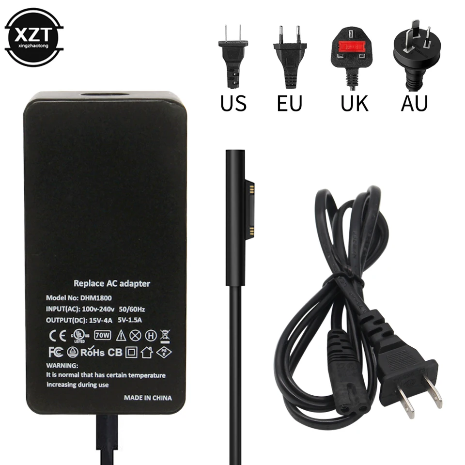 15v 4a 65W pre Microsoft Surface Book Pro 3 Pro 4 Pro 5 Pro 6 Pro 7 Program Power Adapter Surface Book Laptop/Tablet Charger Rýchly nabíjanie