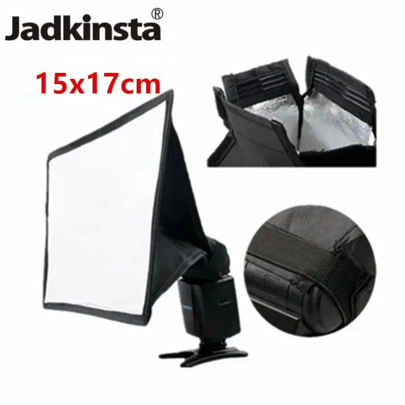 15x17cm Universal Camera Speedlight Flash Difuser Softbox pre Canon Nikon Yongnuo YN-560 III 430EX 580EX II 600EXSB600 SB900