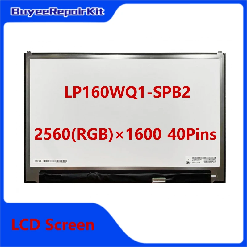 16,0 palca LCD Panel LP160WQ1-SPB2 pre 2021 LG gram 16 laptop LCD obrazovku Matrix obrazovky 2560 (RGB) × 1600