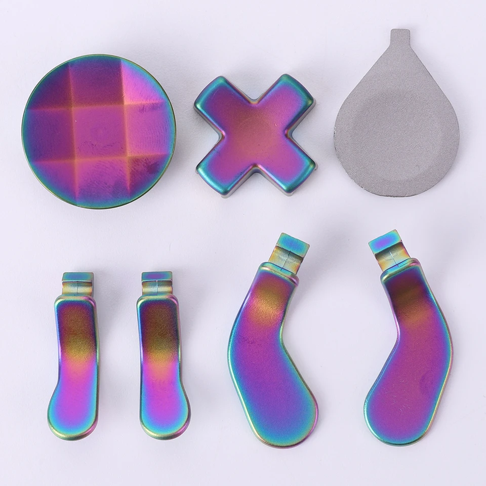 16/18 v 1 kovových palci súprava komponentov ovládača D-PAD Accent Rings Screwdriver pre skrutkovač pre Xbox One Elite Series 2