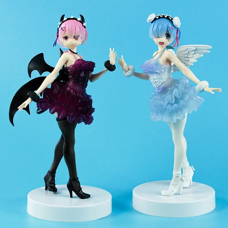 16 cm Anime Re: Život v inom svete od Zero Kawaii Angel Rem Rand Bábk