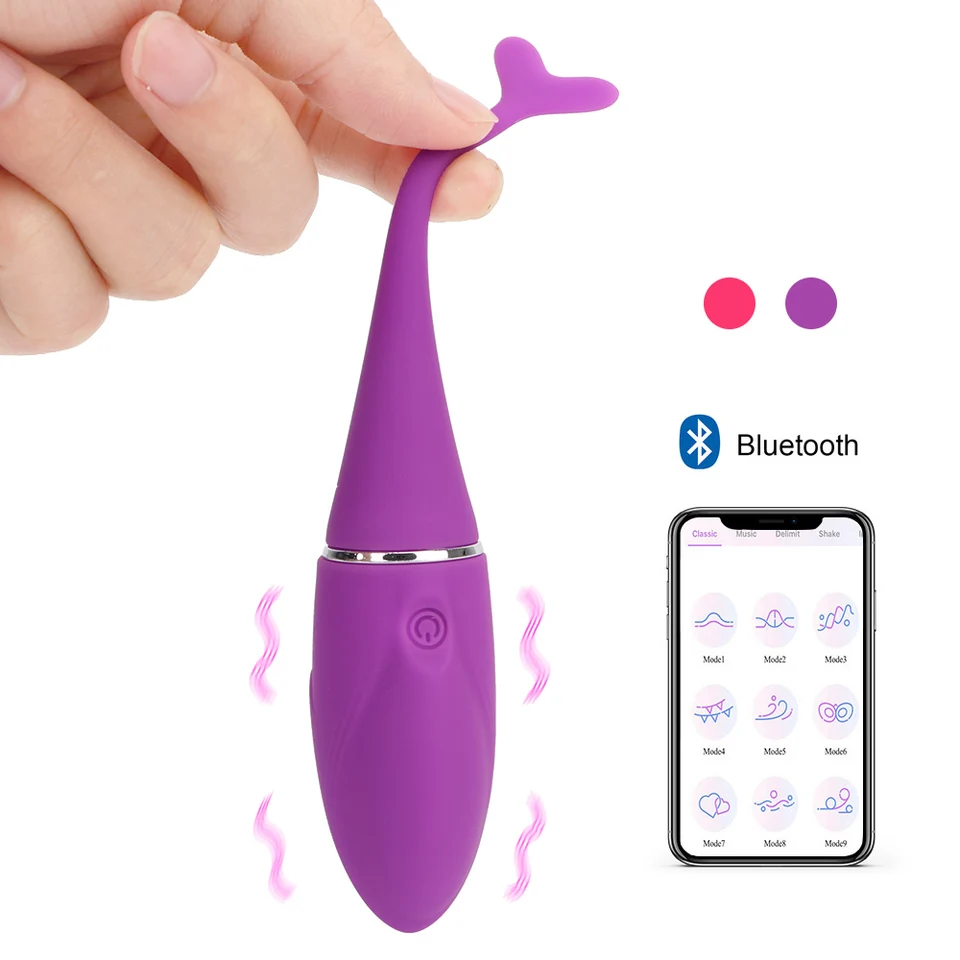 16 cm sexy delfin bluetooth vibrátory pre ženy v bradavke Klitoris Masager vaginálny guľový análny plug dildo ženské masturbátor sexuálne hračky