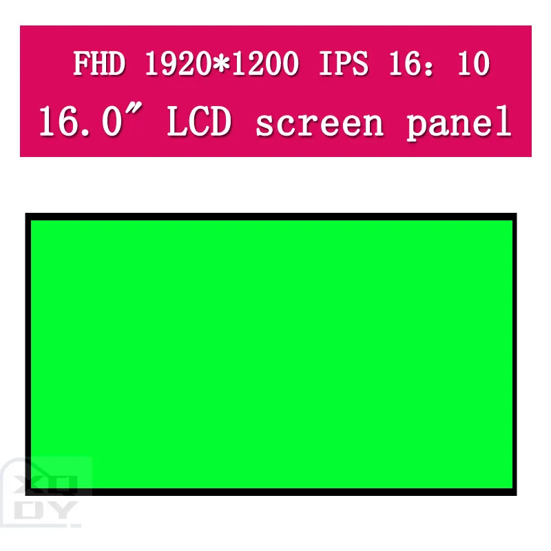 16-palcový NE160Wum-N63 Wuxga N14760-001 pre HP LED LCD obrazovku bez dotykovej obrazovky