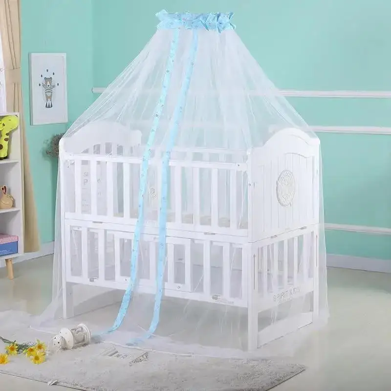160*420 cm detské komáre siete Summer Mesh Dome Spálne závesné siete Novonarodené dojčatá prenosné detské posteľ Kids Wigwam Wigwam