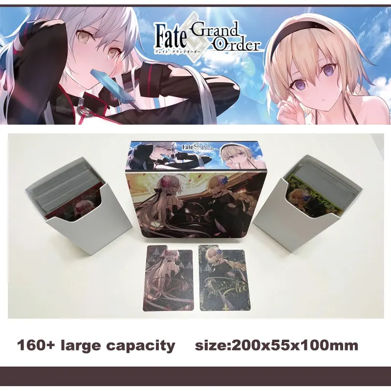 160+PP Anime Cards Storage Box Board Game TCG Card Box Protector Case pre MGT/PKM/YU-GI-OH/GATHING GATIONS Trading Cards