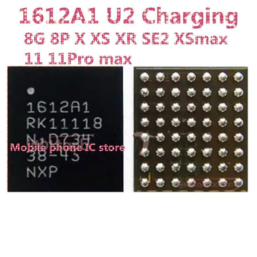 1612A1 338S00105 1614A1 WTR5975 SN2600B1 B2 U6300 HYDRA USB nabíjačka IC pre iPhone 11 11/pro/max x/xr/xs/xsmax 8 8 8Plus