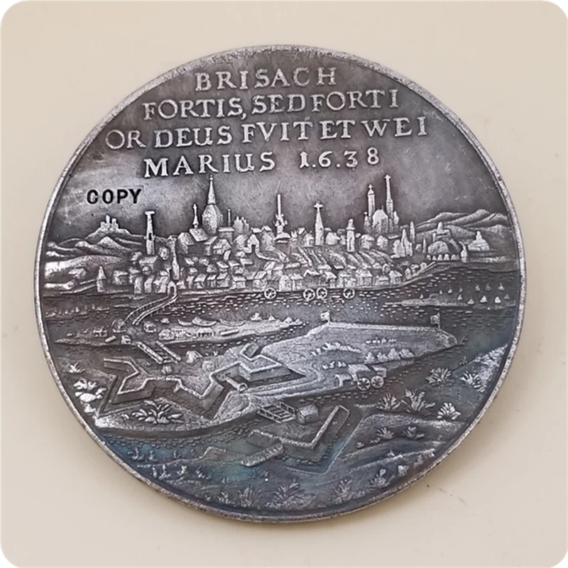 1638 Nemecké štáty medailové kopírovanie mince