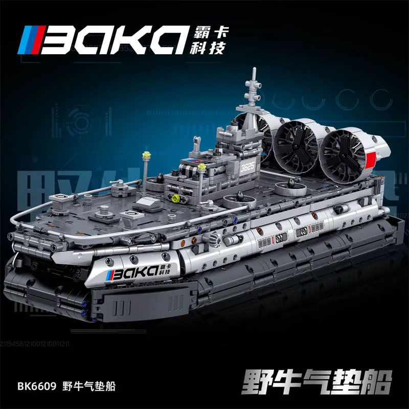 1676pcs MOC Technický bison Hovercle Building Blocks Blocks Model Model hračky pre chlapcov