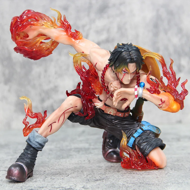 16cm Jeden kus anime ACE figúrka figurín figurín TOP WAR Portgas D ACE ACE FICE STACE MODEL Model Zbierka hračiek darček
