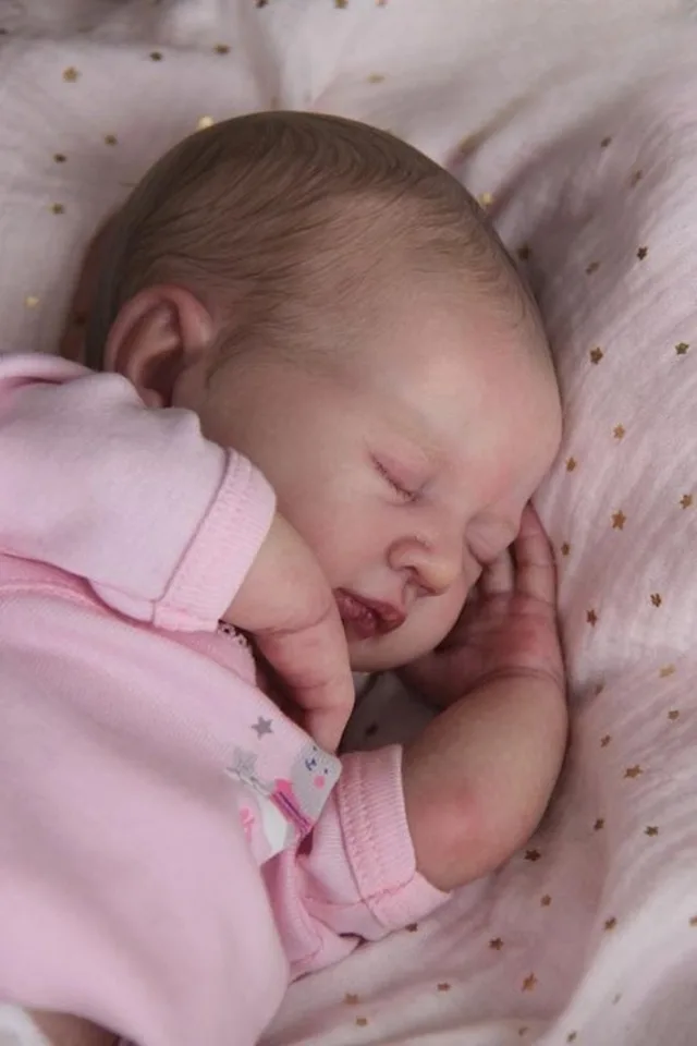 16inch Reborn Baby Doll Kit mariza novorodenec Sleeping Sleeping Baby Neaterned Reborn Kit s telovou súpravou Bebé Reborn Kit Juguetes para niños