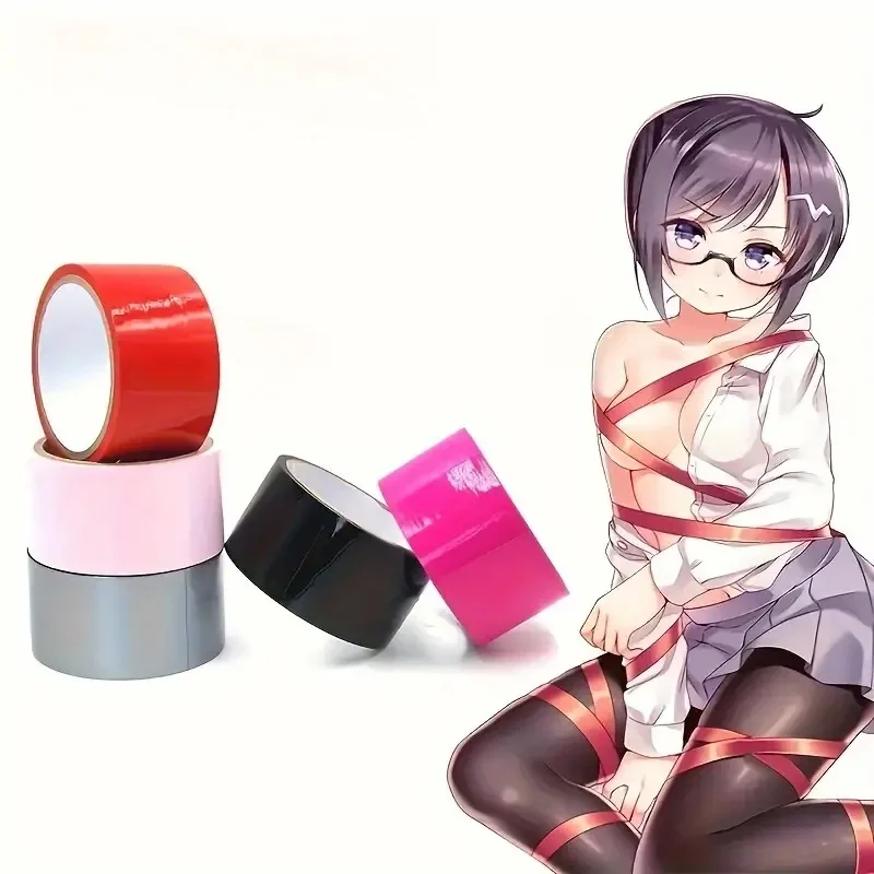 16m dospelých sexuálnych pásky BDSM LastAint Electrostatic Adsorping Tapes Sm Pútny Slave Cosplay cosplay púty na nohy Obmedzenie sexuálnej hračky