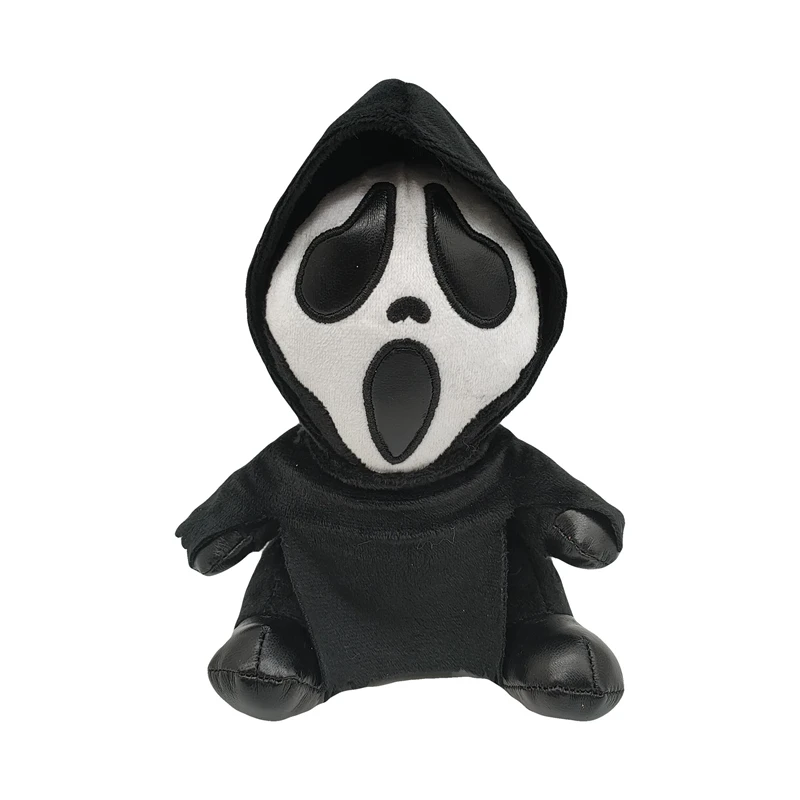 17 cm ghostface plyšová hračka smrť Horor Horror Doll Soft Grimace Grimace Halloween Toy Doll Halloween Dury Darčeky
