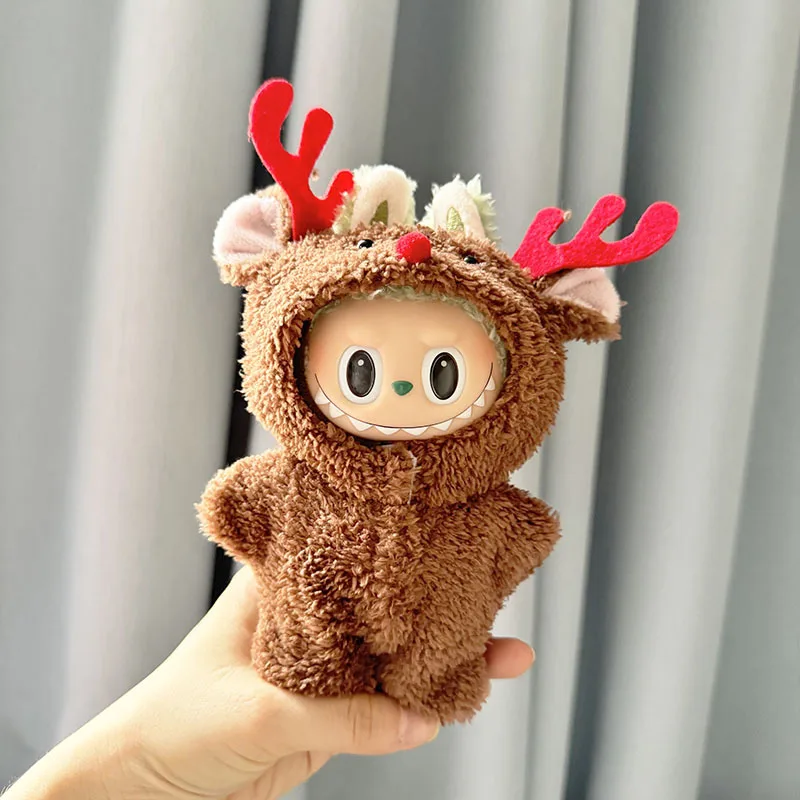 17 cm lababu i ii Idol Dolls Cute Mini Plush Doll's Clothes Kórea KPOP EXO Idol Dolls