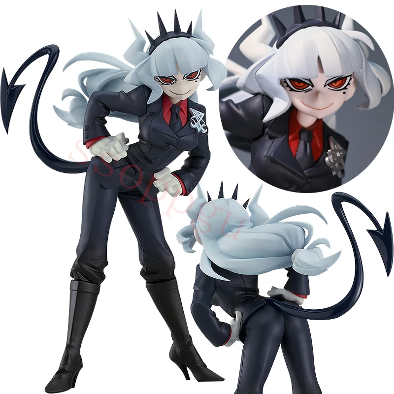 17 cm Pop -up Parade Helltaker Lucifer Japonský anime PVC akčná figúrka hračka Helltaker Game Collective Model Model Doll Darček
