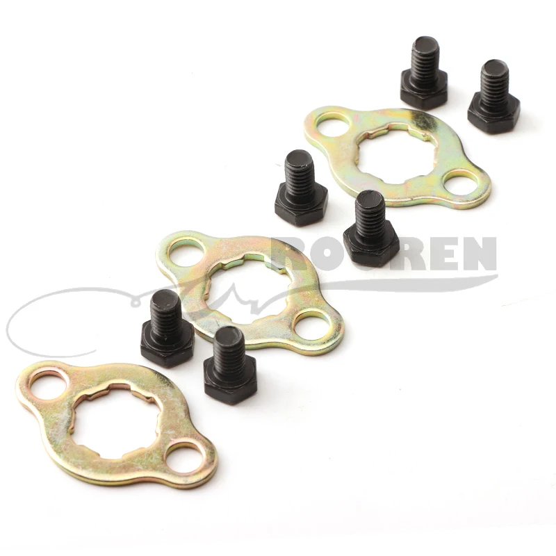 17 mm 20 mm predný motor 420# 428# Screck Dotovacia skrutka na zadržiavanie reťazca skrutky