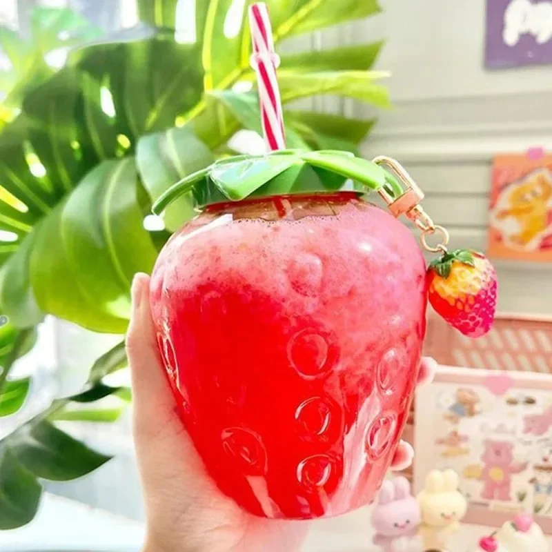 17 Oz havajský letný večierok ananásový jahodový pohár so slamou tropickú svadbu Luau Birthday Party Dekorácie Pitie pohára