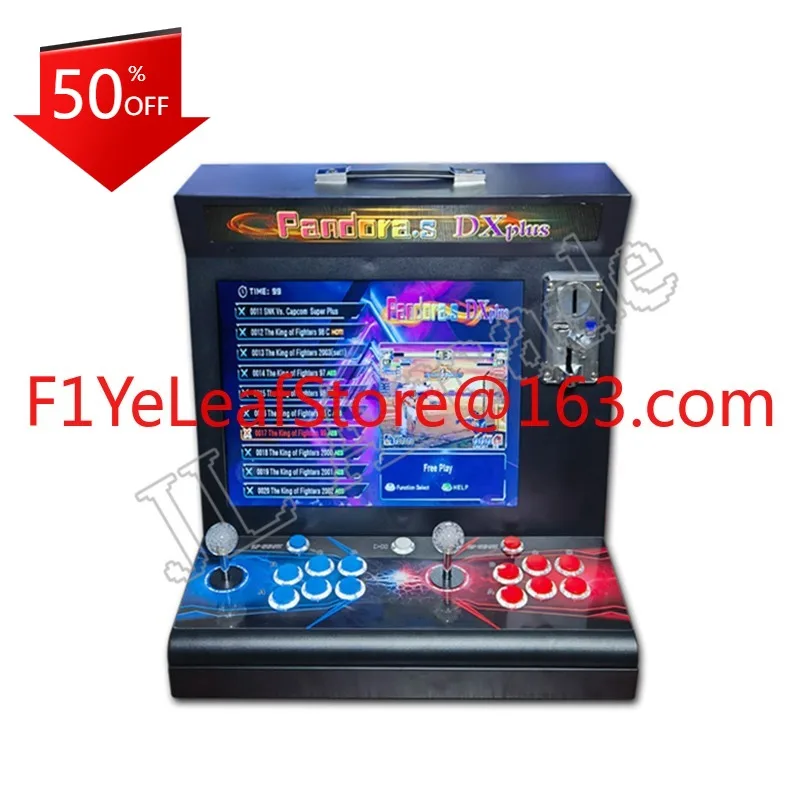 17 palcov Padora Saga DX Plus 26800 v 1 arkádovej videohre konzoly Retro Fighting Machine HD VGA Support Support Coin Mode