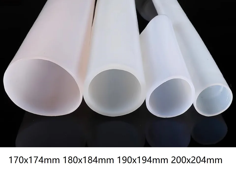 170 mm 180 mm 190 mm 200 mm priemer. Silikónová trubica silikón Soft Connect Silica Gél Mäkký kĺb Mechanický spoj kremíkový gumový puzdro