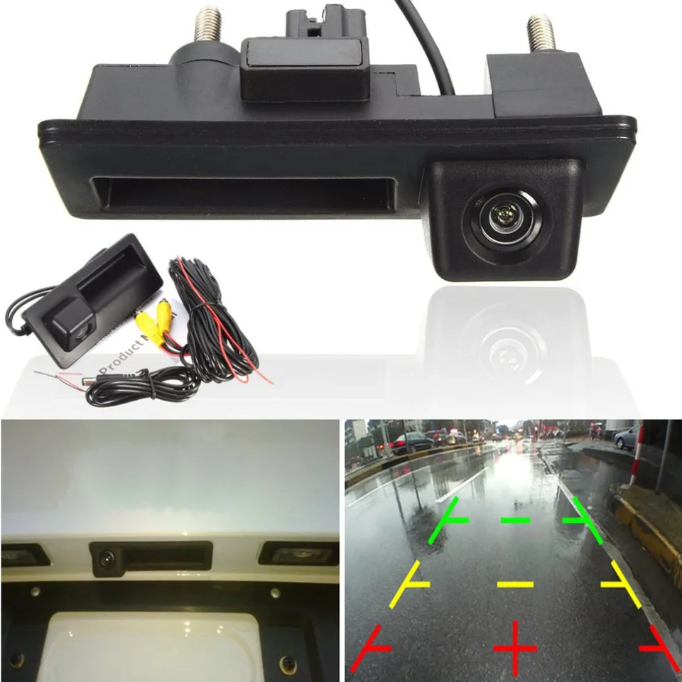 170 stupňov 1080p AHD Zadný výhľad vozidla pre fotoaparát pre VW Passat Golf Jetta Tiguan Touareg B6 B7 pre 100% značku Audi A3 A4 A5 S5