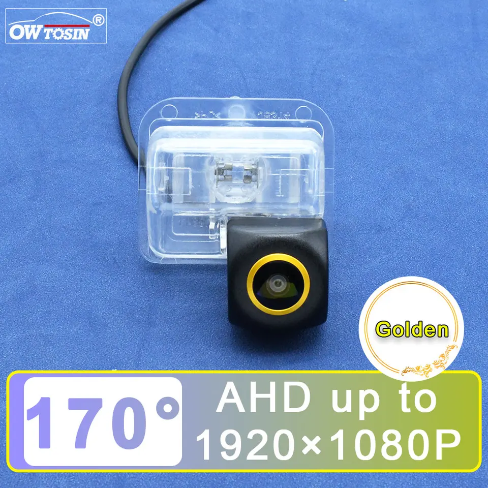 170 ° Zlatý objektív AHD 1080p Vozidlo Coatore pre vozidlo Zadná kamera pre Mazda CX-5 CX 5 CX5 2012 2013 2014 2015 2016 2016 Monitor automobilu