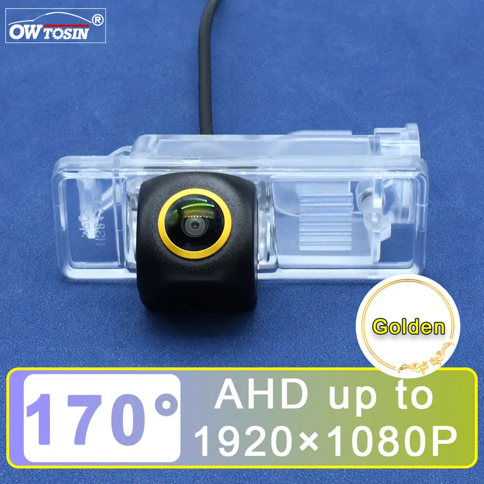 170 ° Zlatý objektív AHD 1080p Vozidlo Zadný výhľad kamery pre Mercedes-Benz Vito 2004 2005 2006 2007 2008 2009 2010 Monitor automobilu