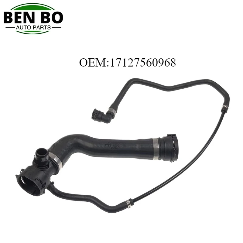 17127560968 Automobilový chladiaci systém motora Horná chladič Hadica vodná potrubia pre BMW E60 E61 E66 535I 535XI 2006-2010