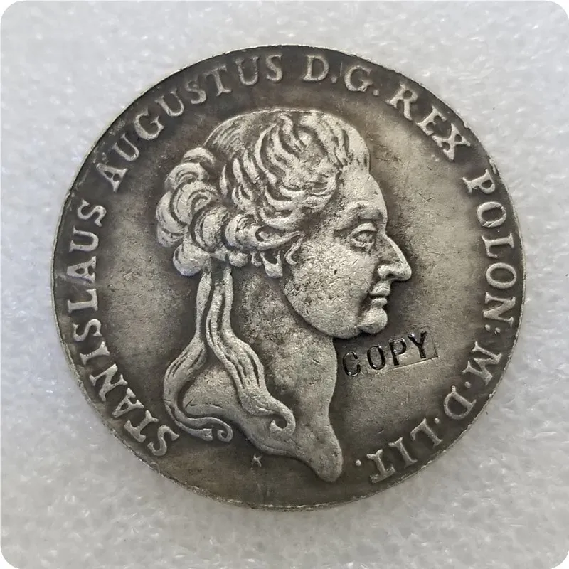1795 Poľská kópia Coin Pamätné mince Mince Mince zberateľov mincí zberateľov